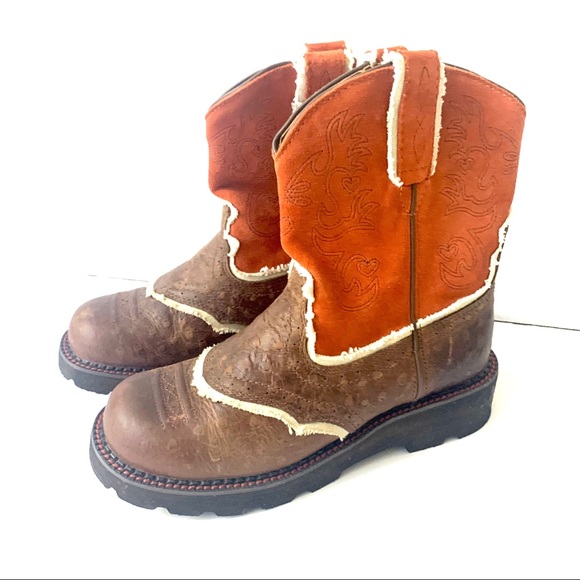Ariat Shoes - New Ariat Fatbaby Leather Suede Boots